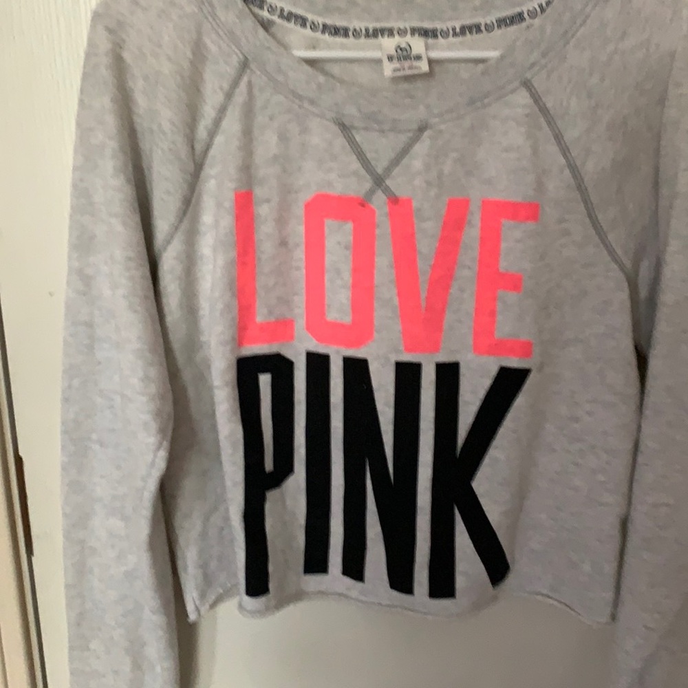 Pink Victoria’s Secret top size medium